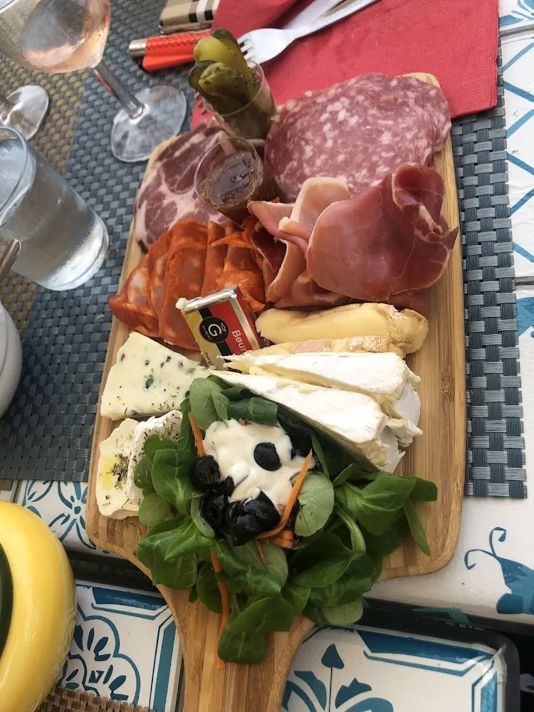 Plateau Mixte Charcuterie Et Fromage